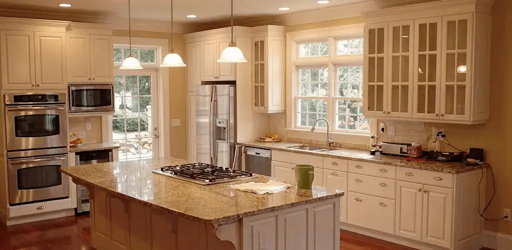 Custom cabinet door installation and kitchen upgrade in El Paso, TX