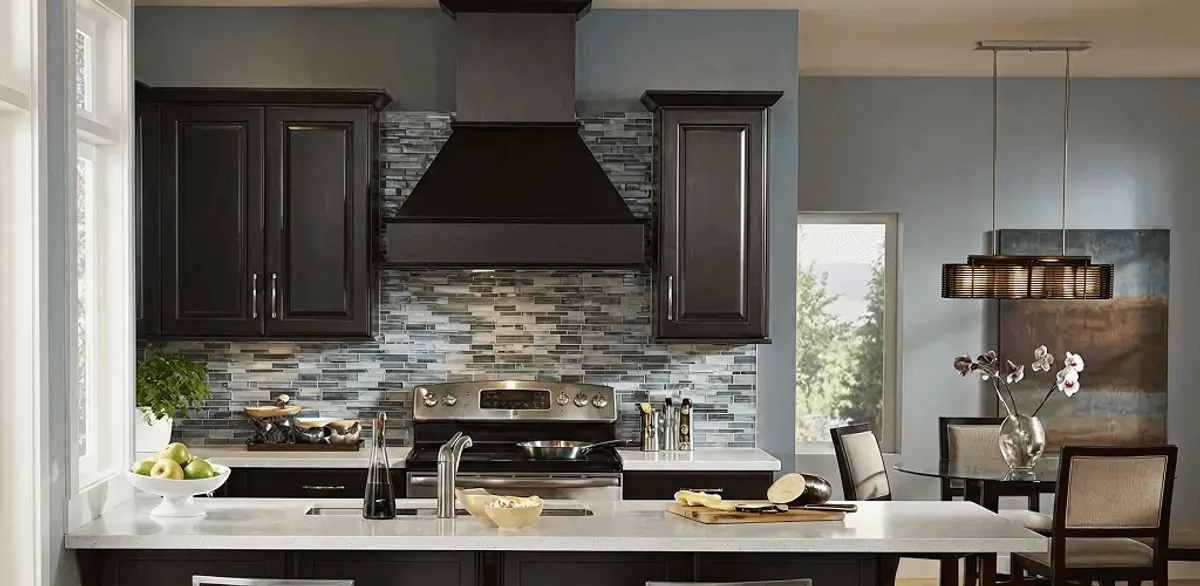 Kitchen cabinet painting and refinishing in a modern kitchen in El Paso, TX