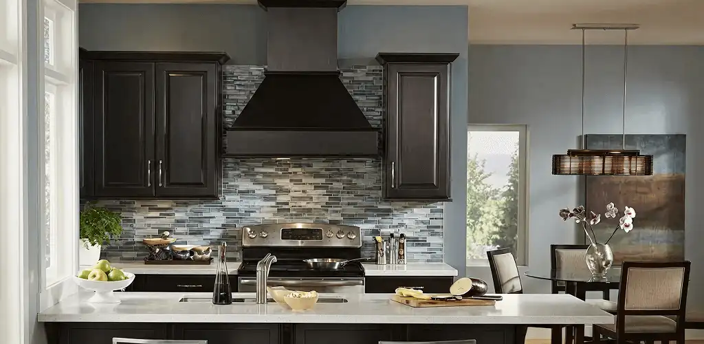Kitchen cabinet painting and refinishing in a modern kitchen in El Paso, TX