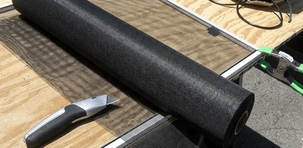 Window screen replacement materials and tools for screen repair in El Paso, TX